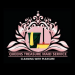 Mary Cawle Napale Logo Queens treasure Maid Service