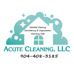 Courtney Waters Logo Acute Cleaning LLC