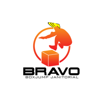 Robert DeWees Logo BRAVO BoxJump Janitorial