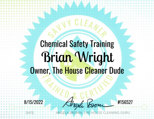 Brian Wright Chemical Safety Training Savvy Cleaner Training