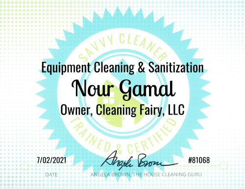 Equipment Cleaning and Sanitization Savvy Cleaner Training Nour Gamal