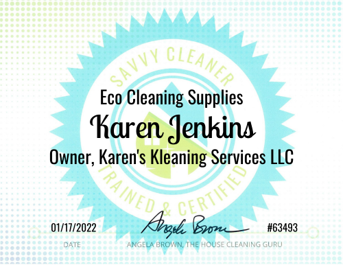 Karen Jenkins Eco Cleaning Supplies Savvy Cleaner Training 1000x772