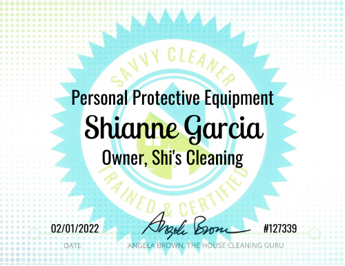 Shianne Garcia Personal Protective Equipment Savvy Cleaner Training 1000x772