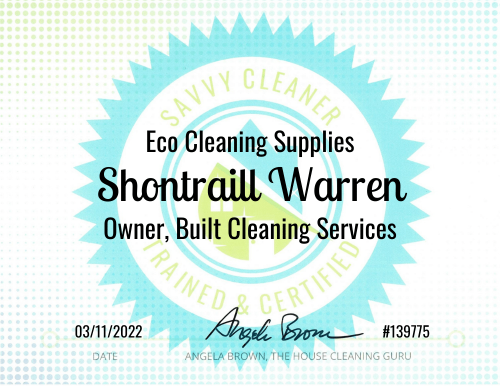 Shontraill Warren Eco Cleaning Supplies Savvy Cleaner Training