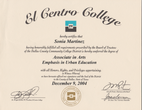 Sonia Ramirez Degree S & A Cleaning Services
