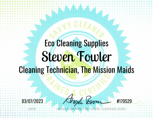 Steven Fowler Eco Cleaning Supplies Savvy Cleaner Training